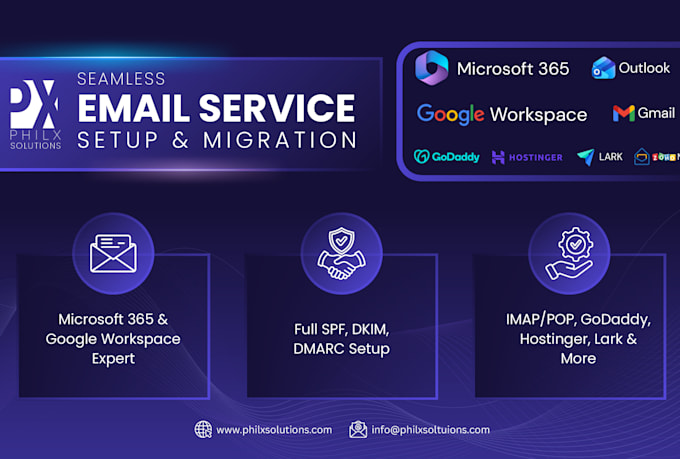 configure, migrate, and secure any business email
